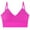B76 Hot Pink Clearance Bras under $5, variant on Bras Under $5! Cagogo Padded Bralettes for Women, Sports Bras for Women, V Neck Cami Bra for Women Girls, Brasier Sin Varillas Para Mujer