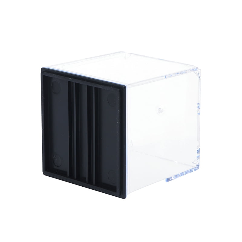 2PCS x 2.5 inch H Small Acrylic Display Case Collectibles Box Dustproof 1/64 US 