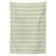 thumbnail image 2 of Asparagus Tablecloth, Natural Vegetables Greenery Organic Garden Items Repetition, Rectangle Satin Table Cover Accent for Dining Room and Kitchen, 60" X 90", Coconut Apple Green, by Ambesonne, 2 of 2