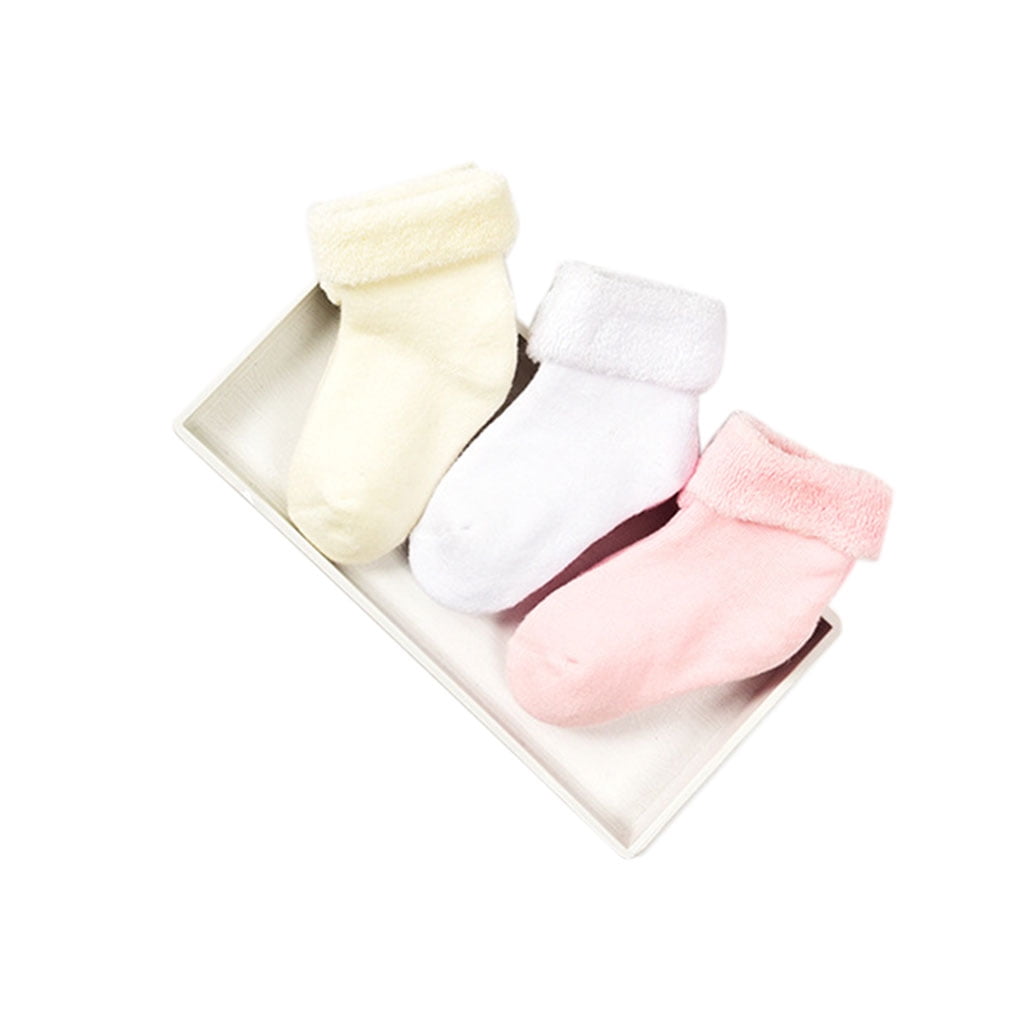 solid color baby socks