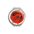 thumbnail image 1 of Japan Red Carp Animal Hand Compact Mirror Round Portable Pocket Glass, 1 of 3