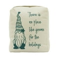 thumbnail image 5 of Parisloft Christmas Weighted Fabric Door Stop with handle - There Is No Place Like Gnome for the Holiday, Christmas Decor, 5 of 7