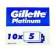 thumbnail image 3 of Navajas Gillette Platinum Double Edge 50 unidades, 3 of 6