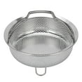 thumbnail image 4 of Cesta de vapor con asa plegable, colador multifuncional de acero inoxidable 304, inserto de vapor para olla arrocera eléctrica de 22 cm/8,66 pulgadas, 4 of 14