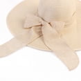 thumbnail image 2 of Houderco Sombrero Floppy Beige De Paja Con De Para Protección Solar En Y Jardín, 2 of 3
