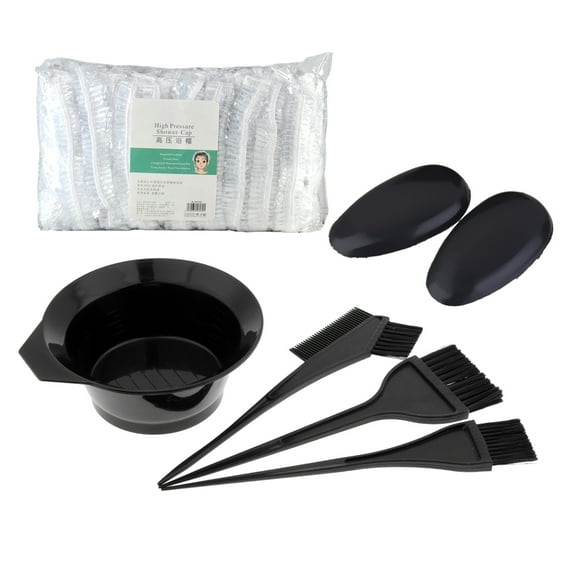 Cubiertas para los oídos Yuyangstore 100 piezas Cepillo profesional para teñir el cabello