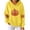 Yellow, variant on FchengtaiS Fall Pumpkin Printed Hoodies for Women Long Sleeve Fleece Sweatshirt Halloween Thanksgiving Pullovers Tops