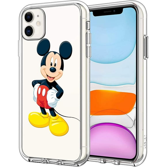 Phone Case for iPhone 11 Case, Clear Phone Case Individualized Design Cover Case (Mickey-Mouse-2)