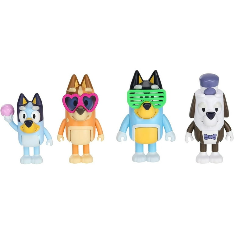 Bluey's Escape Convertible Figure Set (Includes: Bluey, Chilli