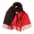 thumbnail image 2 of Lovskoo Womens Winter Scarf Feel Double-Sided Thickened Warm Shawl Wraps Soft Blanket Red, 2 of 5