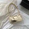 thumbnail image 4 of Bolsos de mano de color sólido Bolso de compras para mujer Bolsos de moda para mujer (Oro) Sywqhk Para Estrenar, 4 of 8