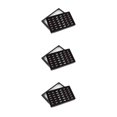 thumbnail image 1 of bedienty Jewelry Box Ring 36 Slots Tray Storage Case Exquisite Practical Fine Display Transparent Window Organizer Packaging Black 3Set, 1 of 5