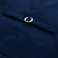 thumbnail image 4 of GRACE KARIN Boys 3 Button Formal Suit Vest with Tie, 4 of 10