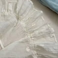 thumbnail image 6 of Ruffle Lace Shirt Extenders for Women Adjustable Layering Fake Top Lower Sweeps Shirt Half Length Skirt Underskirts, 6 of 9