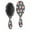 Gray Christmas Snowman, variant on Green and Red Christmas Holly Pattern Hair Brush,Girls Detangling Hair Brush,Glide Through Tangles with Ease for Wet & Dry Hair,8.8"X2.8"