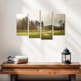 thumbnail image 2 of Elephant Stock Golf Course Trees Wall Art - Horizontal Multi Panel Canvas - Living Room Wall Decor - Sports Multi Panel - Green And Gray Decor - 24" x 14", 2 of 4