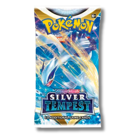 Pokemon Sword & Shield Silver Tempest Booster Pack | Lugia