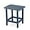 Dark Blue, variant on Wubio 19'' Adirondack Side Table, Rectangular HDPE End Table, Weather Resistant and Easy Maintenance, Navy Blue