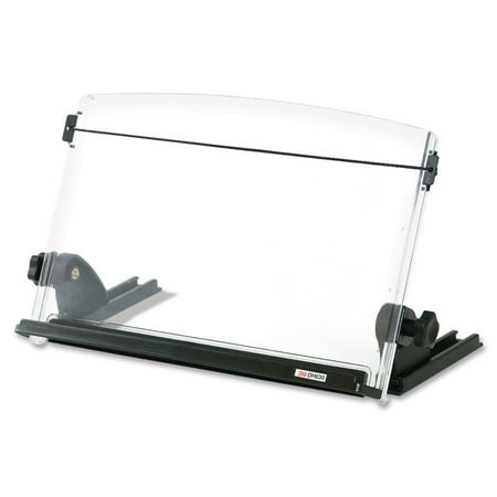 Adjustable In Line Document Holder - 3M, MMMDH630, In-Line Adjustable Compact Document Holder, 1, Black,Clear
