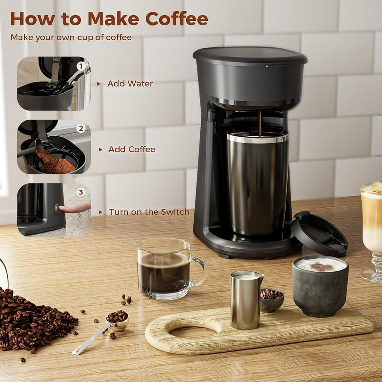 Single Serve Coffee Machine Individual French Press Crzoe Coffee