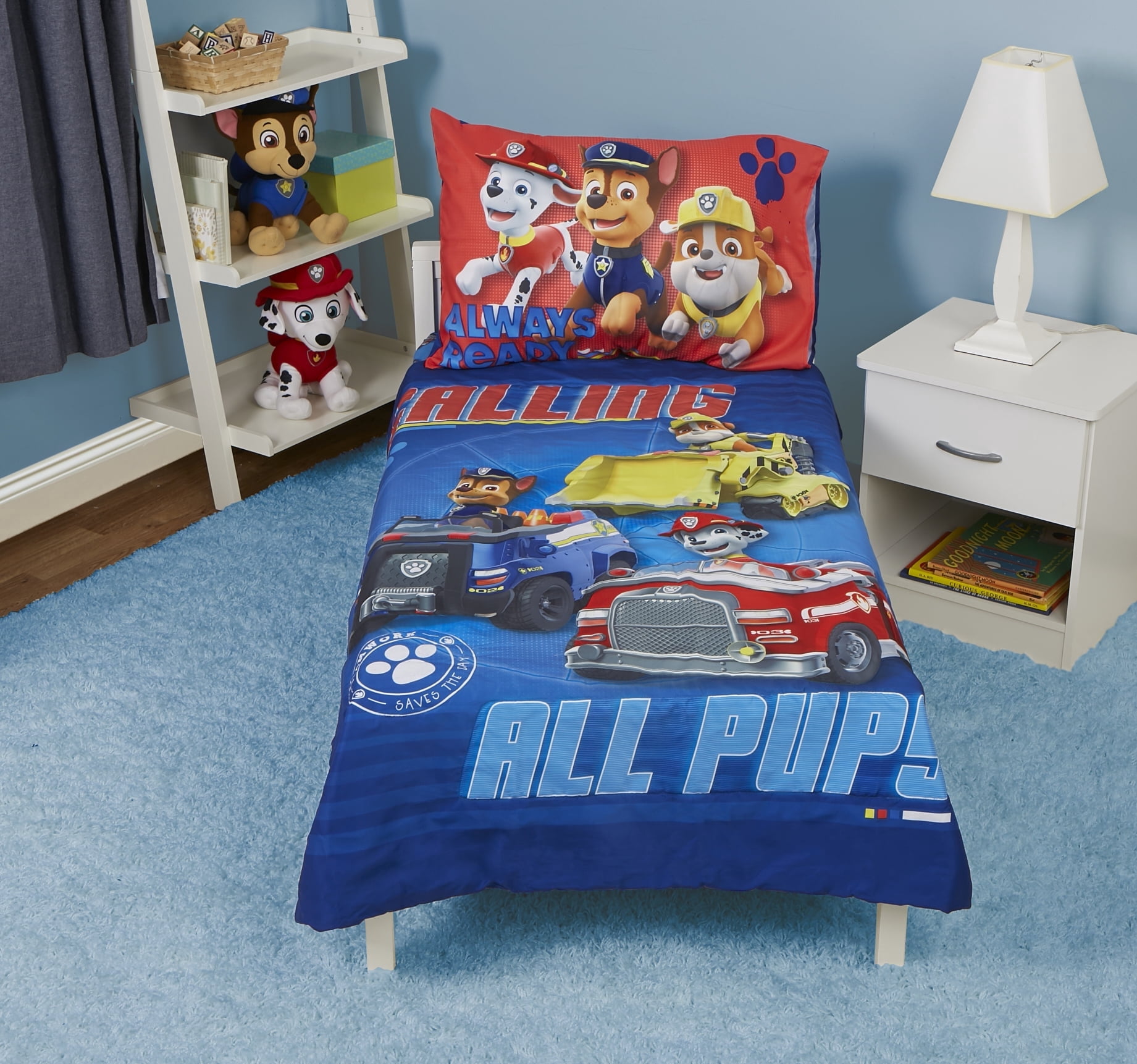Barney Toddler Bedding, 5Pc Set, Comforter, Sheet, Pillowcase
