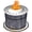 Black, variant on Smokeless Fire Pit with Fireproof Mat, 20" Barrel Style Portable Wood Burning Firepit, Magnesium Oxide Low Smoke Camping Bonfire Stove for Backyard, Patio, Picnic, Black