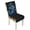 Sea Turtle Tropical Leaf, variant on TSOVTHRID Skull Sword Rose Print Quilted Dining Room Chair Covers Comfy Adjustable Chair Seat Covers Stretchy Stain Resistant Chair Seat Cushion Protector Slipcovers, Set of 1