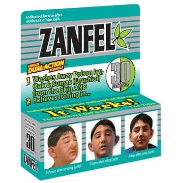 ZANFEL - Poison Ivy, Oak & Sumac Wash, 1 Oz