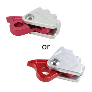 ROCKROK Safety Climbing Rope Grab Tree Arborist Rock Mountaineering Rappelling Device