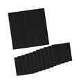 thumbnail image 4 of 12 Uds. Pegatinas de azulejos, pegatinas de pared, decoración del hogar, tableros de insonorización de alto rendimiento, paneles absorbentes de sonido Negro, 4 of 8