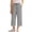 Light Gray, variant on Girls High Waist Like Striped Culottes Pants With And Pockets Straight Leg Cropped Wide Leg Trousers ,Baggy Relaxed Fit Casual PantsSize 5-6 Years ,Pink