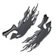 thumbnail image 3 of Calcomanía para motocicleta, 2 piezas, calcomanía para tanque de combustible, calcomanía personalizada, calcomanía de calavera con llamas, funcionalidad inteligente, 3 of 9