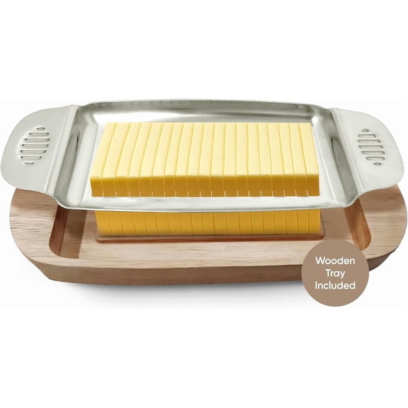 Namre Butter Slicer with Wooden Tray