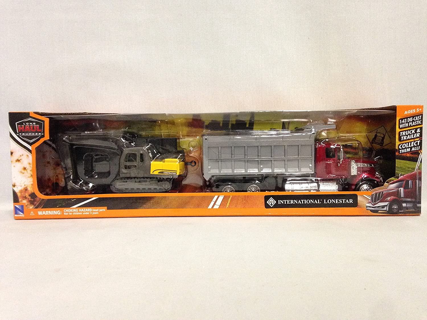 ミニカー KYOKUTO Heavy-duty rear dump truck 1/43 New-Ray, Kubota