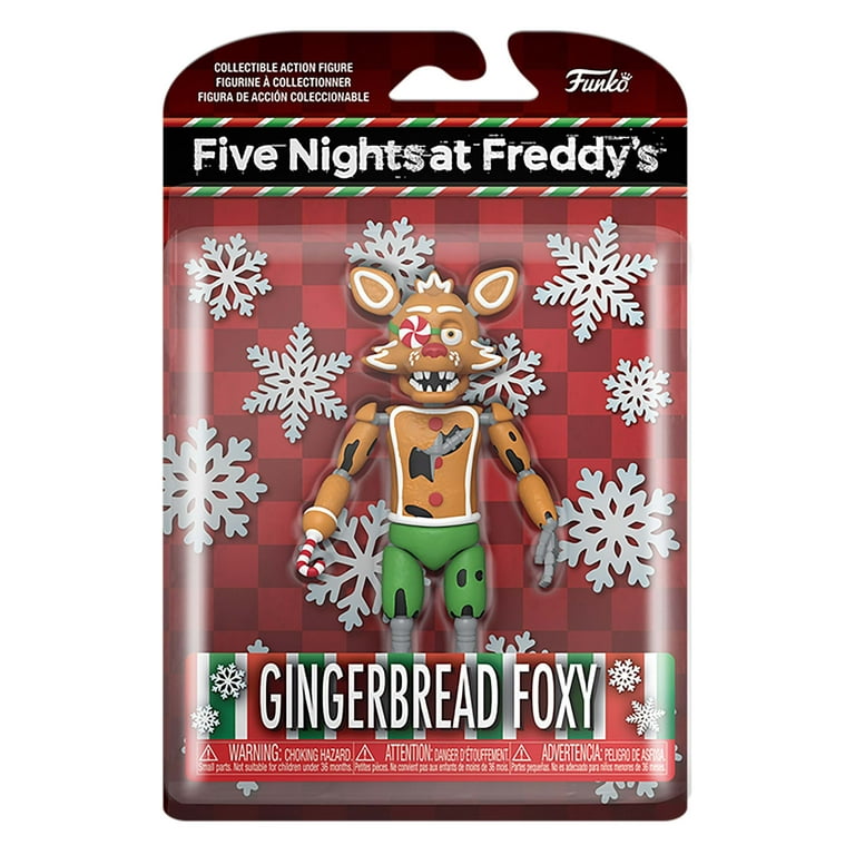 FUNKO FNAF Christmas Action Figure: Holiday Foxy - Walmart.com