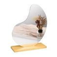 thumbnail image 1 of Pompotops Fashion Irregular Acrylic Mirror Desktop Desktop Makeup Mirror Clearance, 1 of 6