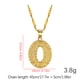 thumbnail image 3 of Collar para mujer, joyería para mujer, joyería de moda para mujer, regalo para mujer, 26 letras en inglés, cadena con nombre, collares colgantes, joyería para mujer, 3 of 4