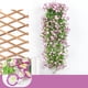 thumbnail image 1 of Cesta Colgante de Pared con Rosas Artificiales de Imitación Lcp250418004 | Varilla Resistente de 85 Cm | Enredaderas Envueltas En Plástico | Peso Ligero: 160 G | Decoración de Techo para Salón | Deco, 1 of 6
