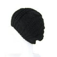 thumbnail image 2 of AYYUFE Fashion Women's Lady Beret Braided Baggy Beanie Crochet Hat Ski Knitted Cap, 2 of 6