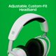 thumbnail image 3 of Auriculares para juegos HyperX CloudX Stinger 2 para Xbox - Blanco, 3 of 5