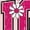 Soft Pink, variant on Trenz Shirt Company Women's Floral Fight Breast Cancer Lightning Bolt Short Sleeve T-Shirt-Soft Cream-Medium