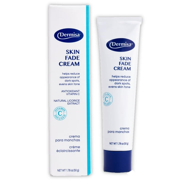 Crema para decolorar la piel Dermisa con vitamina C, 50 ml, manchas oscuras