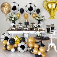 thumbnail image 3 of Kit 10 Globos Metálicos de Futbol, Happy Birthday Decoracion Cumpleaños, Fútbol, ​​Trofeos y Estrellas, Adecuado para Globos de Cumpleaños de Fanáticos, Juegos y Otras Celebraciones, 3 of 4