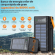 thumbnail image 2 of Power Bank 80000mah ZUSZOX DX185 Batería Portátil Pila 150w Carga Rápida Xtellar negro, 2 of 4