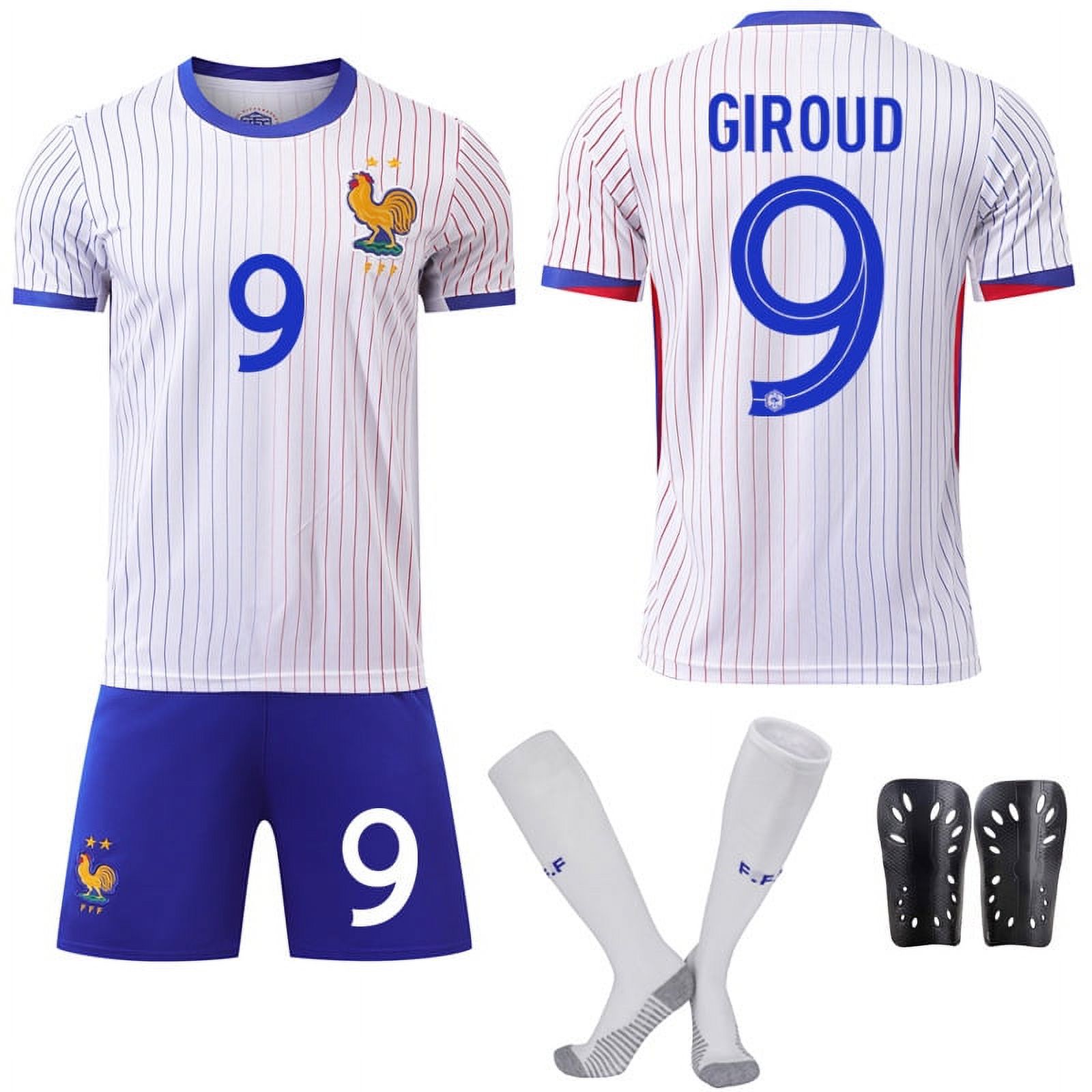 IOQWPRUOP European Cup Jersey 2024 France, France, No. 10 Mbapiri 9