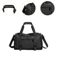 thumbnail image 6 of Kuntesetty Gym Bag Fitness with Shoe Compartment Easy to Carry Tote Water Resistance Sports Black, 6 of 9