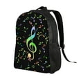 thumbnail image 2 of Balery Music Notes Mochila - Mochila Estilosa y Duradera para Laptop de 15 Pulgadas con Tela Oxford Impermeable, 2 of 8