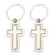thumbnail image 1 of 2. Bolsa de Jesús Hänge Nyckelhållare Hänge Krucifix Nyckelring Cross Nyckelring brillar Electrónica, 1 of 4