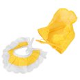 thumbnail image 1 of Sombrero para Mascotas Bufanda con Babero de Encaje Adorable para Mascotas Sombrero de Punto Transpirable Sombrero de Disfraz para Mascotas Cerdito Pequeño para Mascotas Mini ANGGREK Otros, 1 of 8