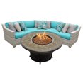 thumbnail image 2 of TK Classics Fairmont 4 Piece Outdoor Wicker Patio Furniture Set 04e, 2 of 5